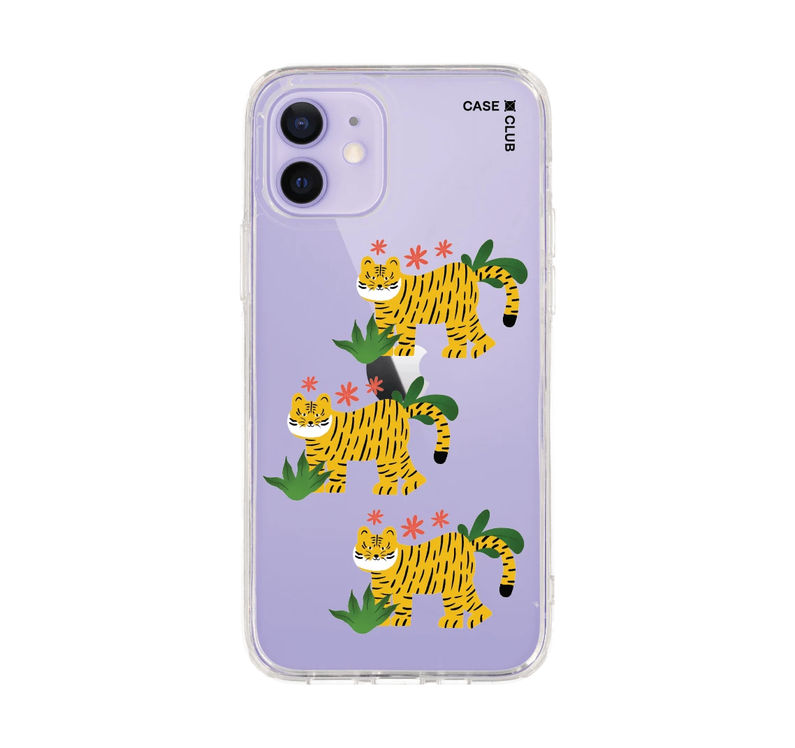 yellow tiger pattern